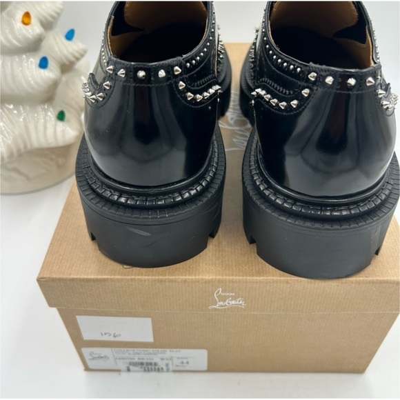Christian Louboutin college strass embellished Leather Oxford's size 44 - Picture 5 of 7